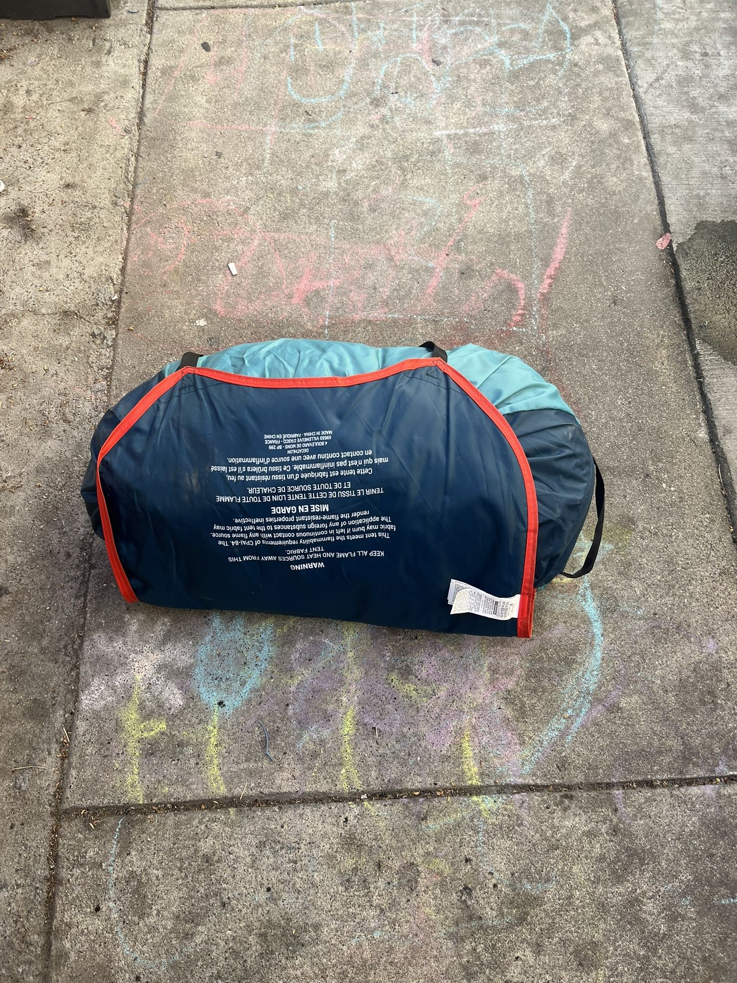 Quechua Two Person Instant Pop Up Tent 50$ New No Box