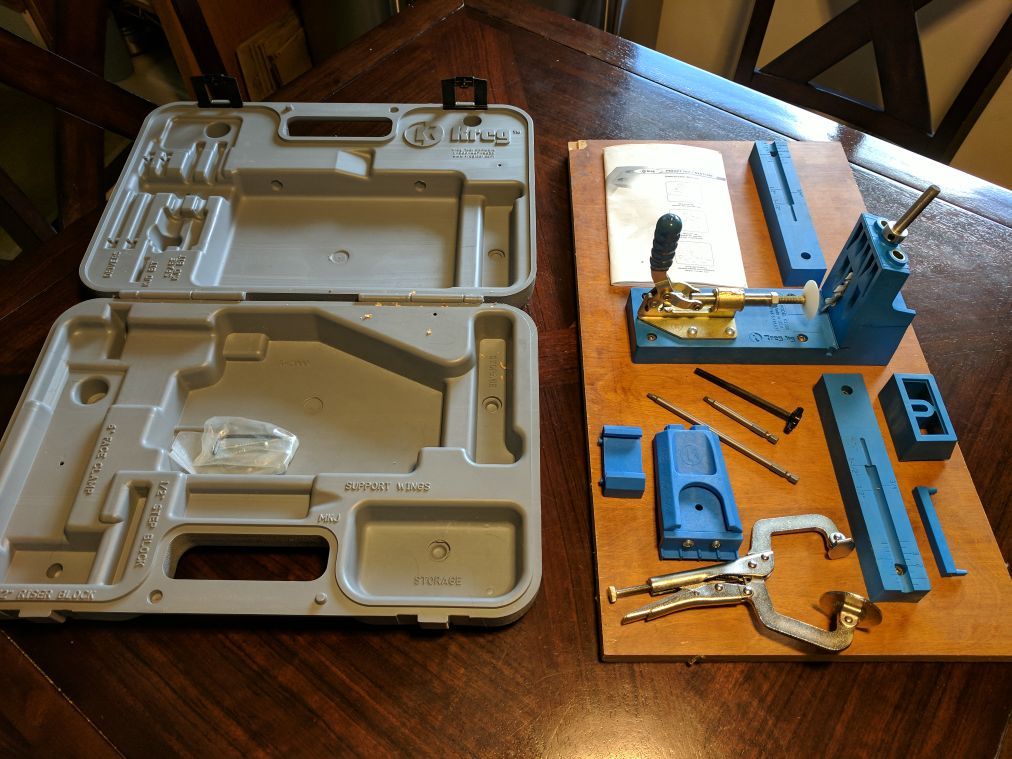 Kreg Jig K2000 Complete Pocket Hole System plus Extras