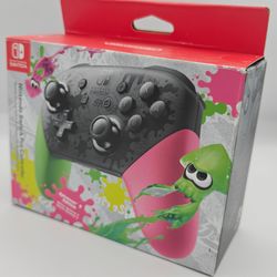 Nintendo Switch Pro Controller Splatoon 2 Edition