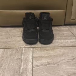 “Jordan 4 Triple Black / Black Cat – Clean – Size 8.5