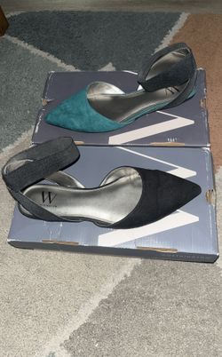 2 Pairs of Ballerina Flats 