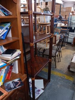 Bamboo vintage shelf