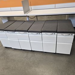 Narrow Metal Storage Cabinet/file Cabinet with key $50 each