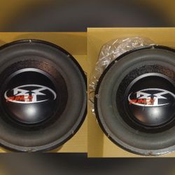 Pair Rockford Fosgate RFP3410 10" Punch HE 4Ohms Old School 