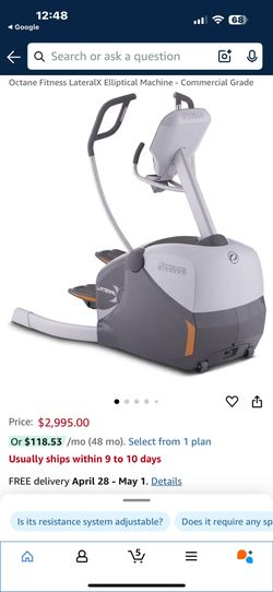 Octane Lateral x Elliptical