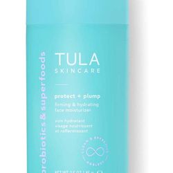 Tula Skincare protect  + Plump firming & hydrating face moisturizer-  1.6oz*New