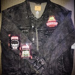 Halloween Horror Jean Jacket
