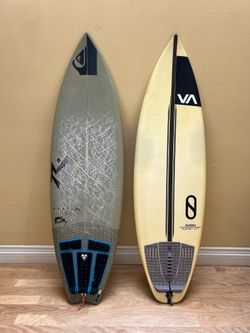 FIREWIRE - GAMMA SLATER (5'8")  & RUSTY - BARKING SPIDER (5'8")