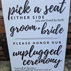 Wedding Sign