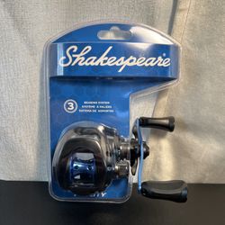 Shakespeare Agility RH Reel, Bait Casting 6.1:1, 3 Bearing