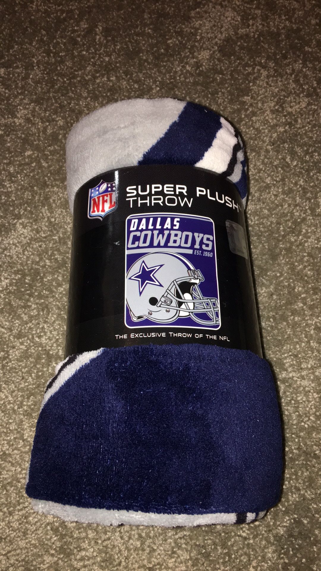 Dallas Cowboys Super Plush Blanket !