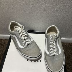 Glitter vans size 8w