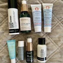 Bundle Lot Skincare Travel / Deluxe Size Skincare