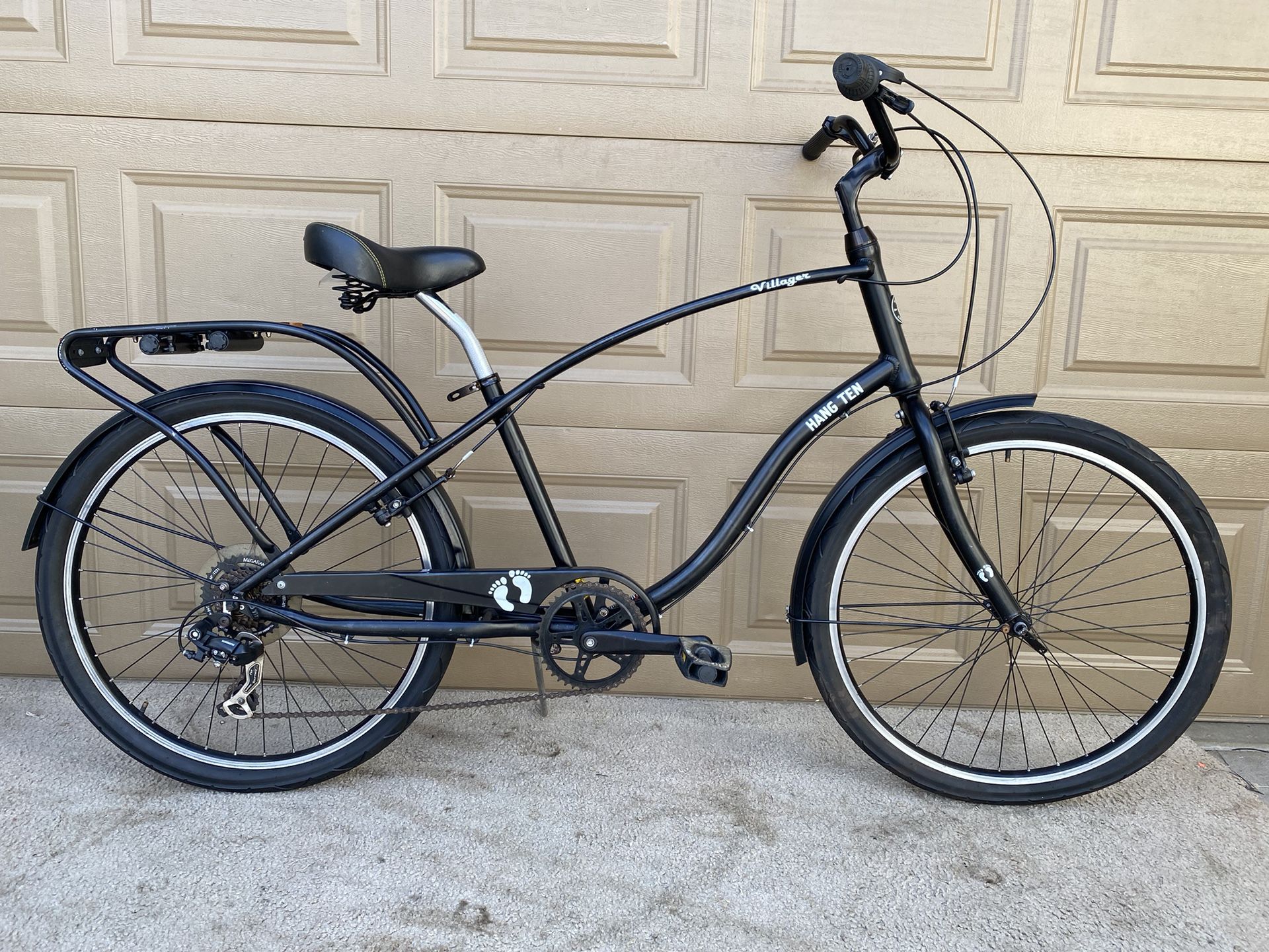 Hang Ten Villager 7 Speed Beach Cruiser