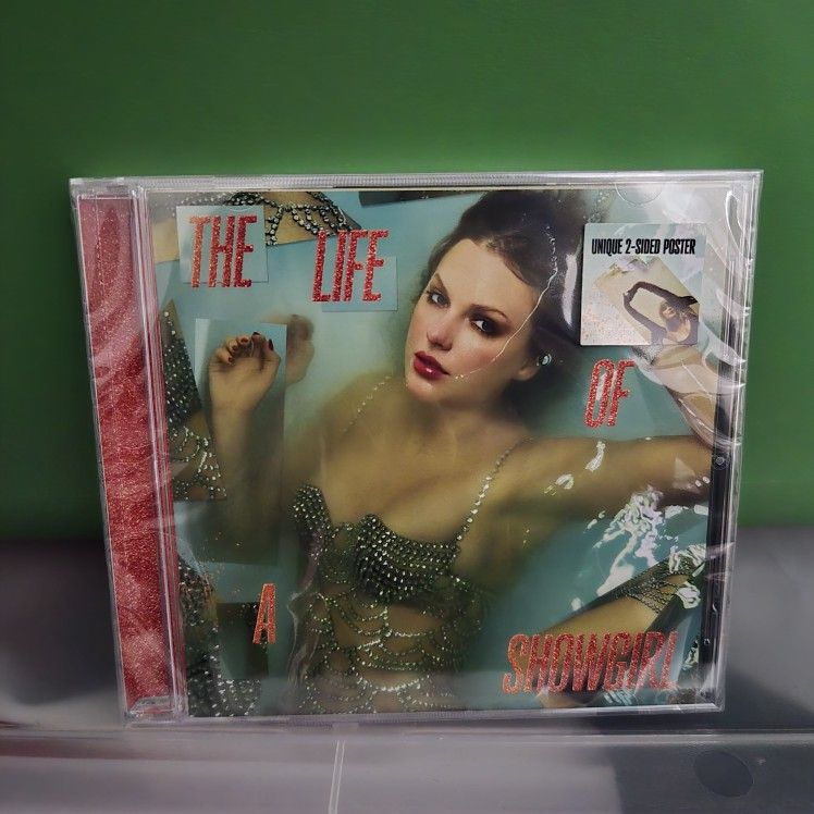 The Life Of A Showgirl Taylor Swift CD