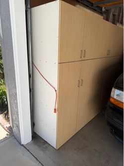Garage cabinets