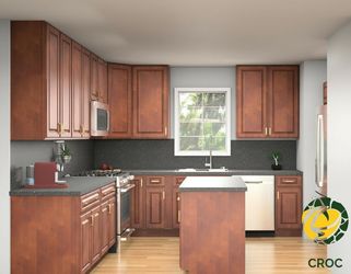 kitchen cabinets customer