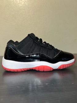 Kids Nike Air Jordan 11 Retro Low "Bred" Size 4.5