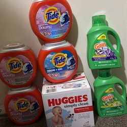 Detergent And Baby Wipe