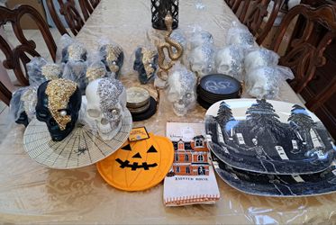 Halloween Party Decorations and Servingware