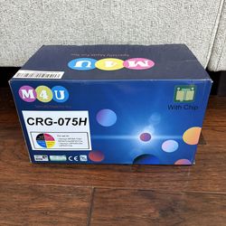 New Cannon CRG-075H Toner Cartridges - 4 Pack