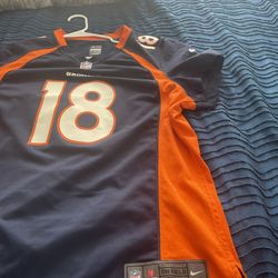 Bronco #18 Manning NFL Jersey Size XXL