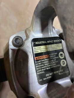 1" Industrial Air Impact Wrench 1250 ft-lb
