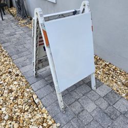 $25 A Frame Double Sided Sign Holder Cheaper And More Portable Than Signicade Deluxe