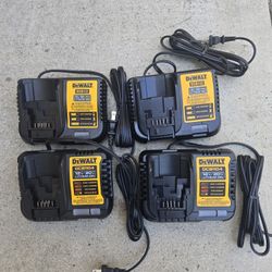 Dewalt Chargers Brand New 20 .v