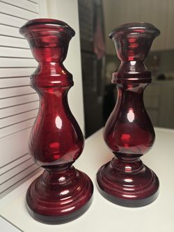 Wine Red Vase 