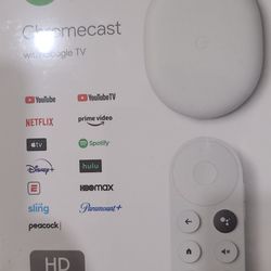 Google Chromecast HD Unopened w/receipt 