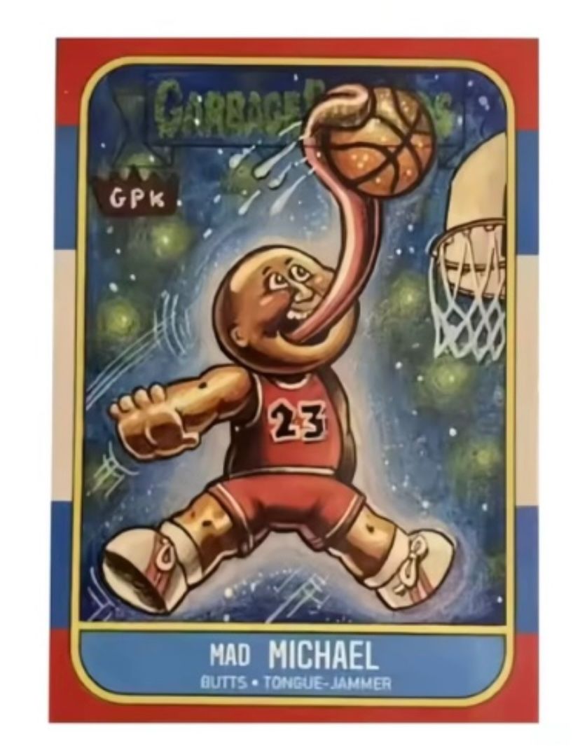 Mad Mike Gpk Rookie Card Metal Card