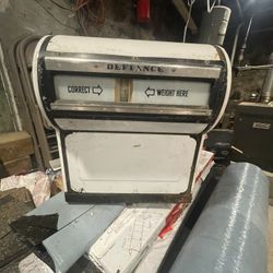 2 1950s/60s Meat Scales. 