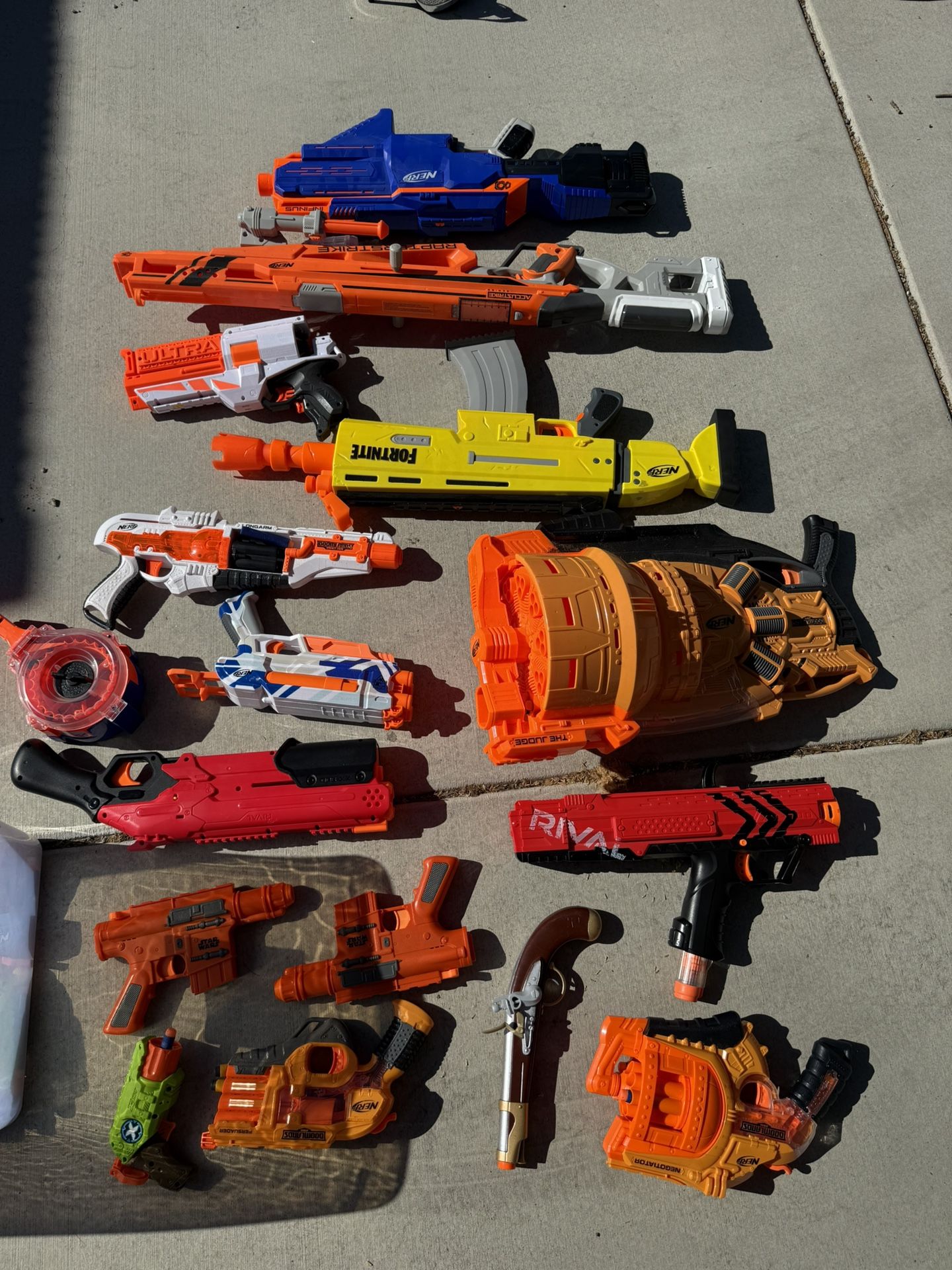 Nerf Guns And Ammo