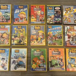 15 Bob The Builder DVDs Movies Hit Entertainment Lofty Roley Muck Spud