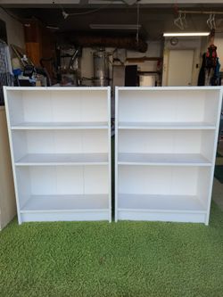 2 storage Shelves
