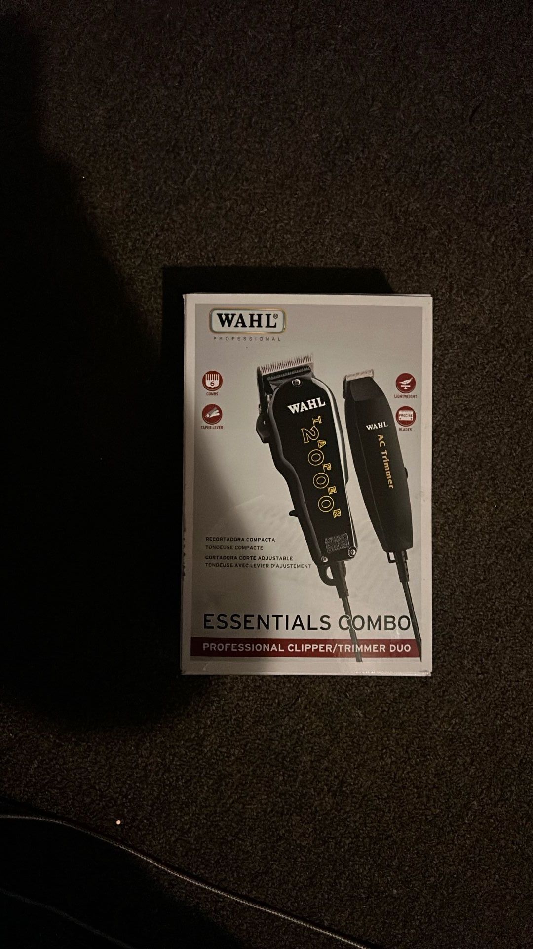 WAHL ESSENTIALS COMBO NEW UNUSED NEVER OPENED