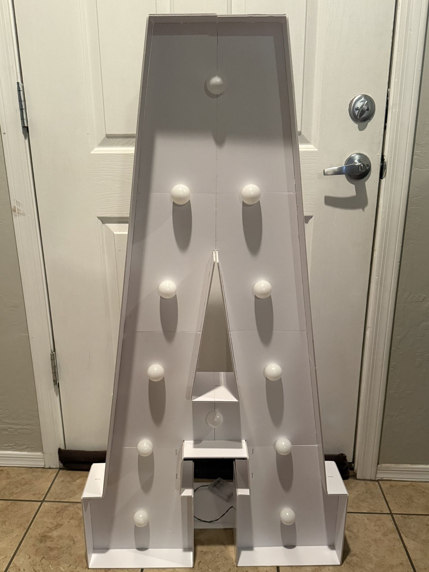 Letter A Light Marquee Letra A