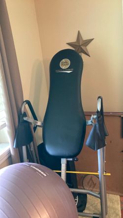 Inversion table bed