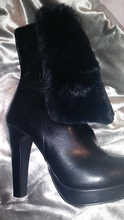 FUR Platform Boots As. 6