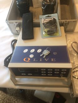Qlive Food Bath &case w. Key&Accessories