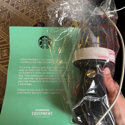 Starbucks Vitamix Portable Cold Foamer