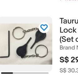 Taurus Security Lock safety Key
