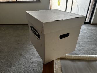 BCW Premium Record Box (6) holds up to 65 Vinyl Albums 12" Records / Media <> 200 lb. strong corrugated BCW brand