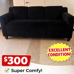 Black couch