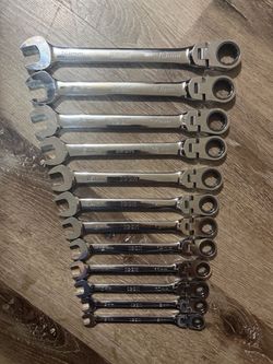 Icon 12pc Flex Head Ratchet Wrench Set (metric)