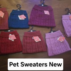 Pet Sweaters New