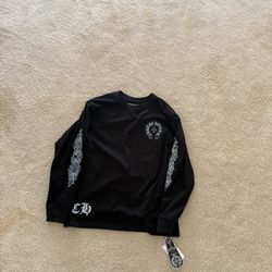 Chrome Hearts Black Long Sleeve T Shirt