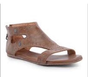 NEW Women’s Sandals Shoes Vegan Leather Brown Nutmeg Natural Color 