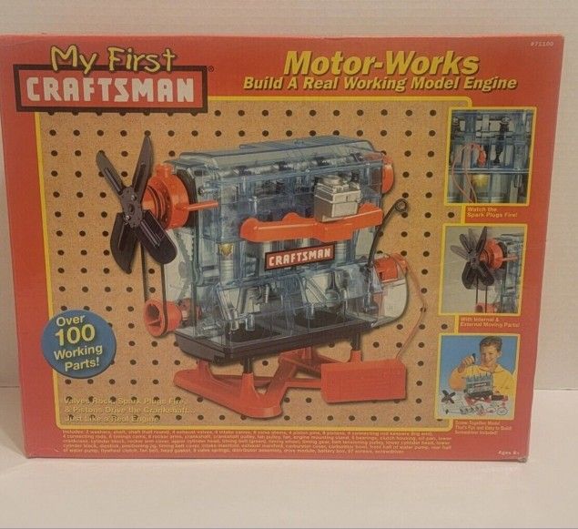 Vintage Craftsman Motorworks Engine